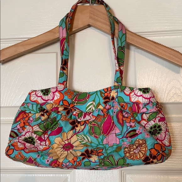 vera bradley floral purse